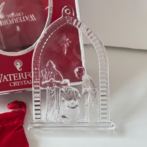 Waterford Crystal 2008 Christmas Ornament w/ Enhancer & Box - Nativity Wise Men - Picture 2 of 3